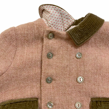 Load image into Gallery viewer, Dusty Rose Wool Coat 12M
