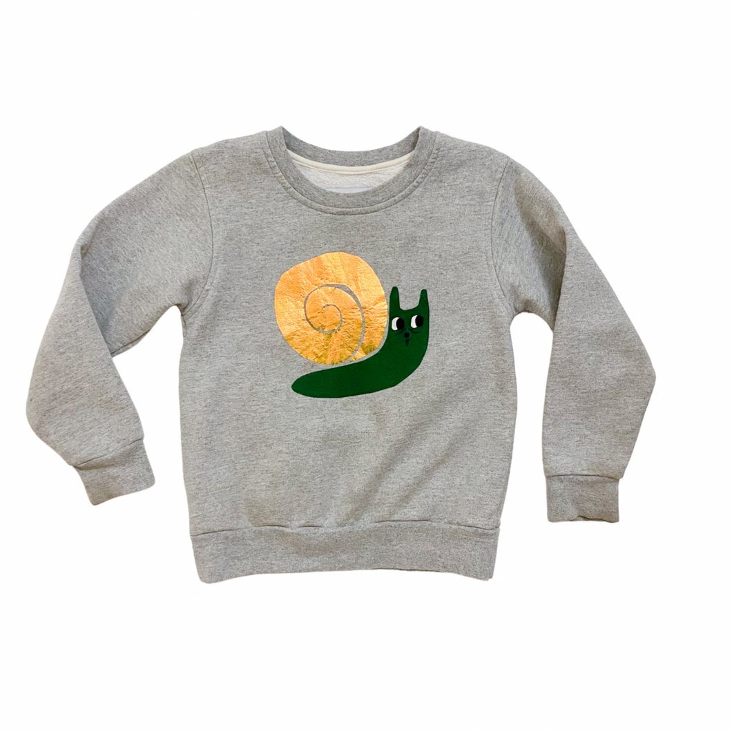 OKAYOK Snail Sweatshirt 4T