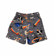 Load image into Gallery viewer, Outer Space Swim Trunks 3T
