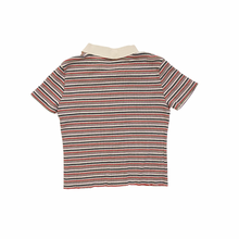 Load image into Gallery viewer, Brandy Melville Striped Collar Tee 10Y
