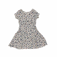 Load image into Gallery viewer, Vintage Floral Cap Sleeve Dress 6Y
