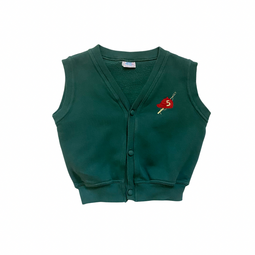 Vintage Green Vest 5T