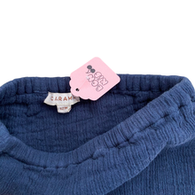 Load image into Gallery viewer, Navy Blue Gauze Pant 12M
