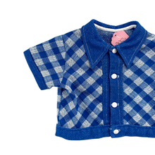 Load image into Gallery viewer, Vintage Gingham S/S Top 12M
