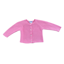 Load image into Gallery viewer, Pink Jacadi Knit Cardigan 6M
