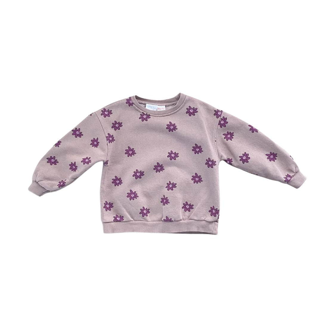 Floral Print Sweatshirt 18/24M
