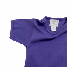 Load image into Gallery viewer, Vintage Ribbed Purple Tee 3T
