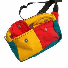 Load image into Gallery viewer, Vintage Colorblock Fanny Pack
