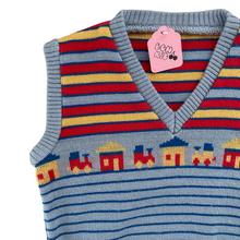 Load image into Gallery viewer, Vintage Train Sweater Vest 4T
