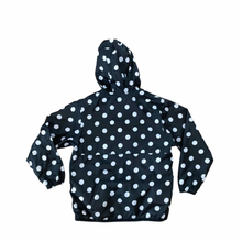 Load image into Gallery viewer, Polka Dot K-Way Packable Rain Jacket 10Y
