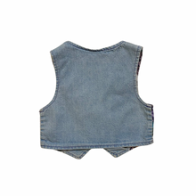 Load image into Gallery viewer, 90’s Denim Tapestry Vest 3/4T
