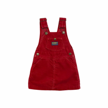 Load image into Gallery viewer, Vintage Oshkosh Corduroy Overall Dress 2T
