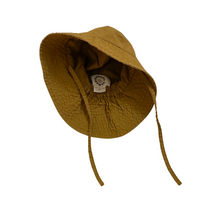 Load image into Gallery viewer, Brown Sun Hat 6/9M
