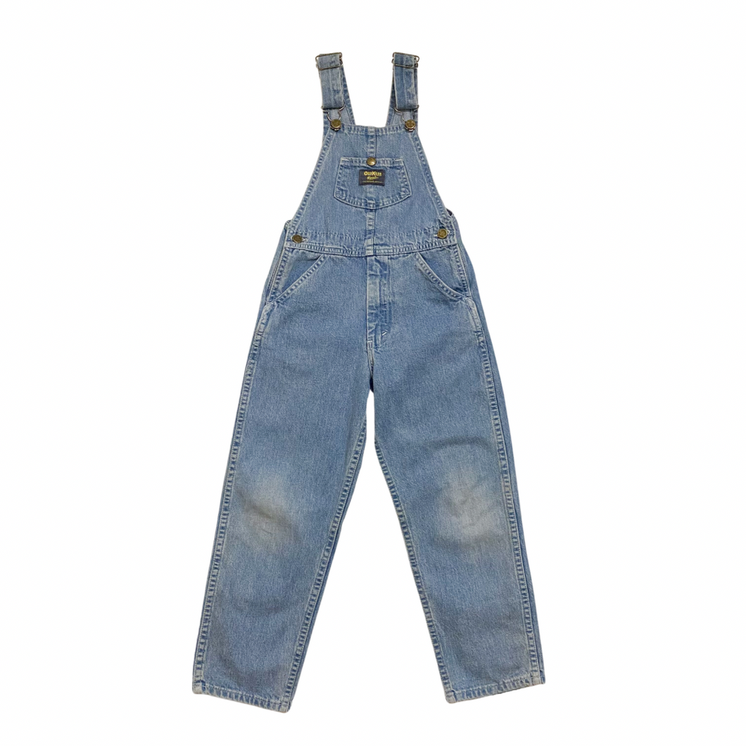 Vintage Oshkosh Light Blue Overalls 6/7Y