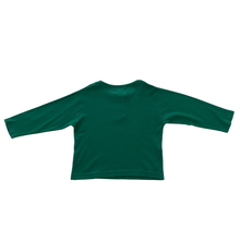Load image into Gallery viewer, Vintage Green Long Sleeve Henley 5/6Y
