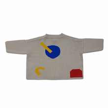 Load image into Gallery viewer, Boxy Shapes Knit Sweater 3T
