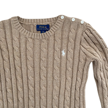 Load image into Gallery viewer, RL Fitted Cable Knit Sweater 5/6Y
