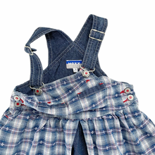 Load image into Gallery viewer, Vintage Embroidered Chambray Dress 5T
