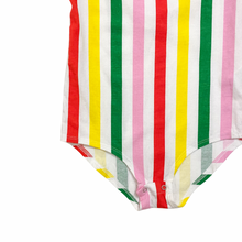 Load image into Gallery viewer, Striped Tank Bodysuit 10Y
