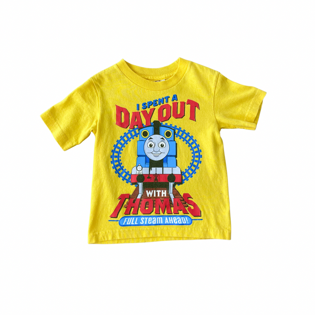 Yellow Thomas the Train Tee 2T