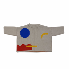 Load image into Gallery viewer, Boxy Shapes Knit Sweater 3T
