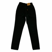 Load image into Gallery viewer, Vintage Black Levis Tapered Leg W25&quot;
