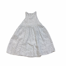 Load image into Gallery viewer, Rylee + Cru Light Gray Floral Dress 4/5T
