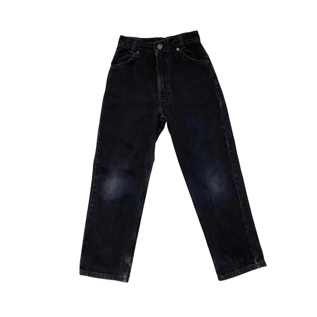 Vintage Levis 634 Black High Rise Jeans 8Y