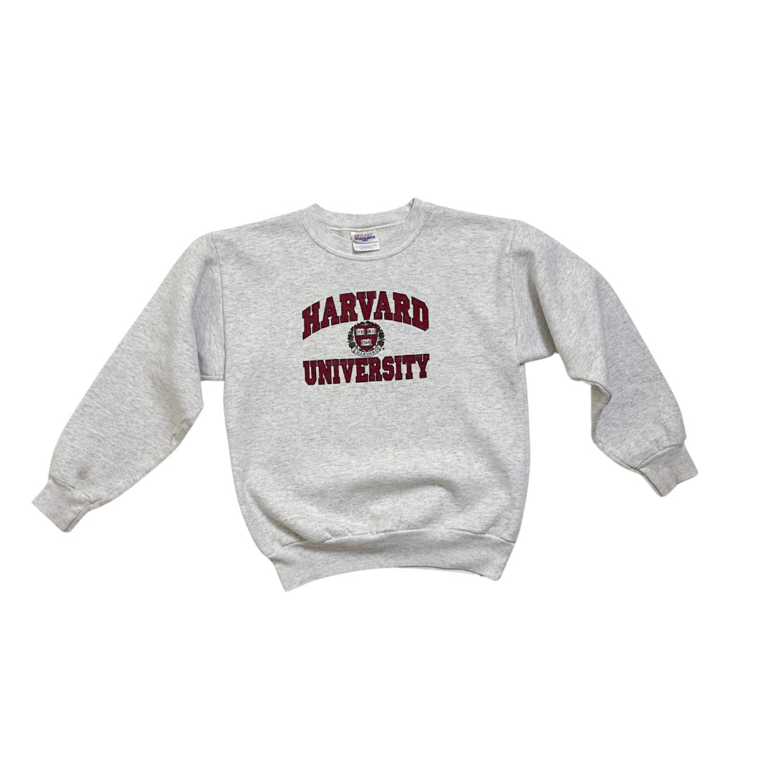 Light Gray Melange Harvard Sweatshirt 8 10Y