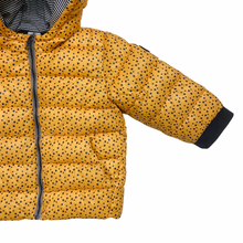 Load image into Gallery viewer, Yellow Quilted Star Puffer Jacket 2/3T
