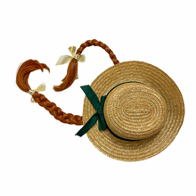 Load image into Gallery viewer, Woven Hat w/ Braids
