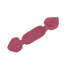 Load image into Gallery viewer, Hand Knit Raspberry Neck Scarf
