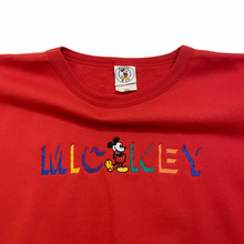 Load image into Gallery viewer, Vintage Red Mickey Mouse Sweatshirt 12Y
