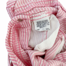 Load image into Gallery viewer, Vintage Oshkosh Pink Railroad Stripe Overalls 18M
