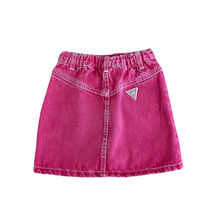 Load image into Gallery viewer, Vintage Guess Red Denim Skirt 4T
