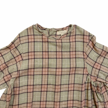 Load image into Gallery viewer, Mabo Plaid Flannel Dress 8/9Y
