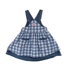 Load image into Gallery viewer, Vintage Embroidered Chambray Dress 5T
