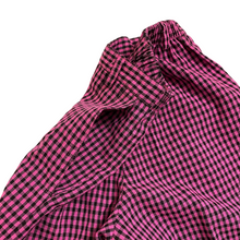 Load image into Gallery viewer, Vintage Pink Check Trousers 6/7Y
