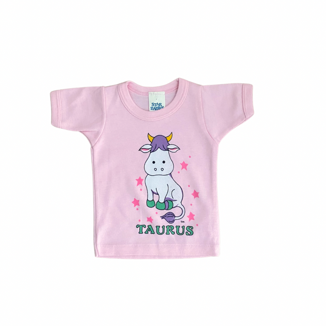 Vintage Pink Taurus Tee
