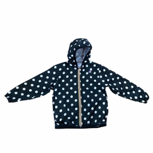 Load image into Gallery viewer, Polka Dot K-Way Packable Rain Jacket 10Y
