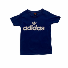 Load image into Gallery viewer, Vintage Navy Adidas Tee 3/4T
