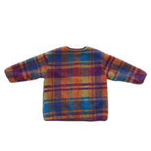 Load image into Gallery viewer, Plaid Sherpa Jacket 8/10Y
