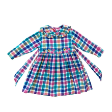 Load image into Gallery viewer, Vintage Esprit Plaid Flannel Dress 6/8Y
