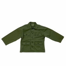 Load image into Gallery viewer, Army Green Utility Jacket 4T
