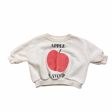 Load image into Gallery viewer, Off White Apple Sweatshirt 6/9M
