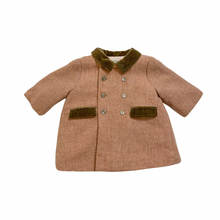 Load image into Gallery viewer, Dusty Rose Wool Coat 12M
