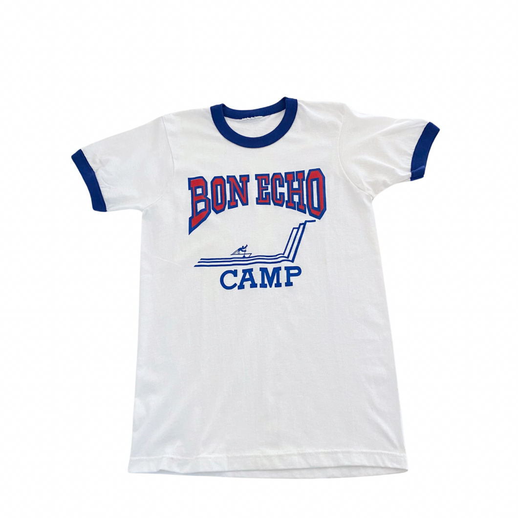 Vintage Bon Echo Ringer Tee 10/12Y