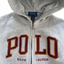 Load image into Gallery viewer, Gray Polo RL Hoodie 8Y
