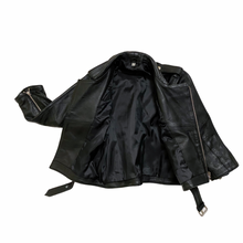 Load image into Gallery viewer, Vintage Genuine Leather Harley Moto Jacket 7/8Y
