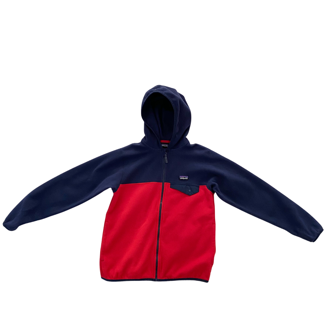 Patagonia Fleece Zip Hoodie 8/10Y